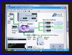 Turn Key Benchtop Plasma Chamber AST PJ computer software vacuum pump