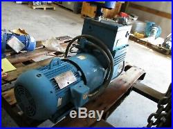 Tuthill Kinney Vacum Pump With Lincoin Electric Motor #712858r Used