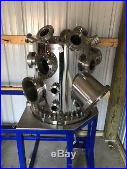 UHV High Vacuum Chamber Extra Large Size (includes custom cart)