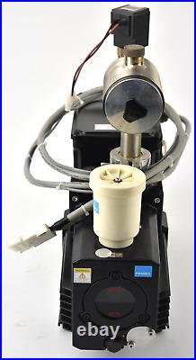 ULVAC KINKO GLD-040 Rotary Vacuum Pump with OMT-050A Trap & VCW41-5G-10 Solenoid