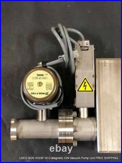 USED NOK VV23F-SC3 Magnetic ION Vacuum Pump Unit FREE SHIPPING
