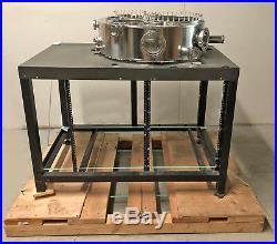 Ultra High Vacuum Chamber Stainless Steel Conflat CF CFF 28.5x 9 UHV SS +Stand