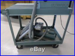 Ultrafold Baumfolder 714 Air Feed Printing Press w Gast g561x Vacuum Pump Cart