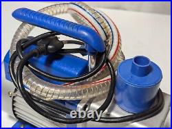 Unbranded 2RS-1.5 Two-Stage Vacuum Pump, 110V/60HZ, 1/3HP as pictured
