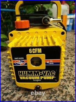 Uniweld HVP6 Humm-Vac 6 CFM High Performance Vacuum Pump