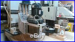 Used 1995 KOMO VR512 dual spindle cnc router with vacuum pump