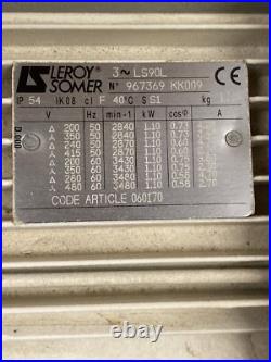 Used ALCATEL R-301-B VACUUM PUMP