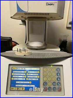 Used Dentsply Touch Dental Furnace used with Vacuum Pump. Works with issues