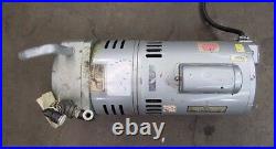 Used Gast 0823-v1520-g274x Vacuum Pump 1/2hp 115/220-230v 1ph