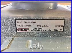 Used Gast DAA-V155-EB Vacuum Pump WORKS