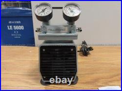 Used Millipore Vacuum Pump Model XX5500000 115V 4.2A 60hz Very Good Condition
