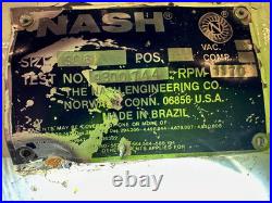 Used Nash SC6 vacuum pump, immediate shipment