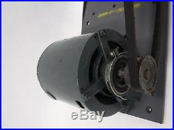 Used Welch Duo-Seal Belt Driven High Vacuum Pump 1/3 HP Model 1400 2F