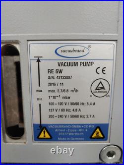 VACUUBRAND RE 6W Rotary Vane Vacuum Pump