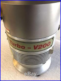 Varian V200 Turbo Vacuum Pump -turbomolecular 9699027s002 No Reserve