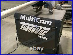 VERY CLEAN MultiCam CNC Router 3000 series 4x8 table includes vacuum pump