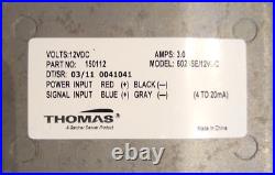 VESDA ISP-16-01 Replacement Pump Thomas 6025SE 12VDC # 150112 for VESDA VFT-15