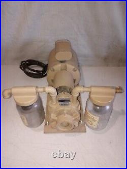VINTAGE WORKS GREAT Gast 0440-V119A Vacuum Pump with 1/3 HP General Electric Motor