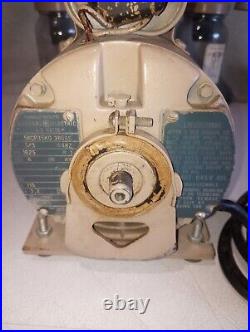 VINTAGE WORKS GREAT Gast 0440-V119A Vacuum Pump with 1/3 HP General Electric Motor