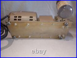 VINTAGE WORKS GREAT Gast 0440-V119A Vacuum Pump with 1/3 HP General Electric Motor