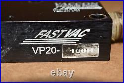 Vaccon Fast Vac Vacuum Pump Part No. VP20-100H