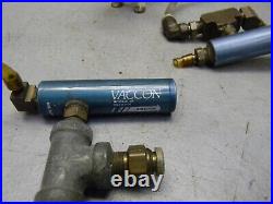 Vaccon JS-100M Miniature J Series Fixed Venturi Vacuum Pump Lot of 2