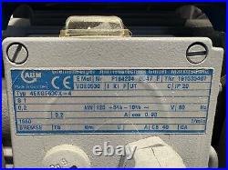 Vacubrand ABM Diaphragm Vacuum Pump Part 4EKGF63CX-4, MV 2, 708042