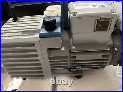 Vacubrand RZ2.5 vacuum pump 2 stage Used/Parts. Intake & Exhaust Filter Traps