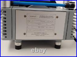 Vacuubrand Diaphragm Vacuum Pump. Pulls 80mbar (rated). Very Quiet DRY PUMP