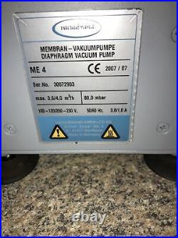 Vacuubrand ME4 Diaphragm Vacuum Pump