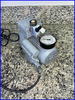 Vacuubrand ME 2SI Diaphragm Vacuum Pump ultimate vacuum down to 80 mbar