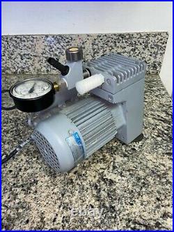 Vacuubrand ME 2SI Diaphragm Vacuum Pump ultimate vacuum down to 80 mbar