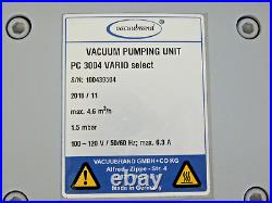 Vacuubrand PC 3004 Vario Select Chemistry Vacuum Pump