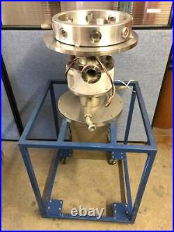 Vacuum Base Station with collar fits 12 inch bell jar