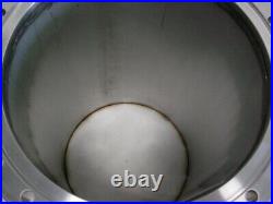 Vacuum Chamber 71/2 diameter X 121/2 deep Stainless with valve