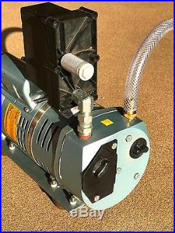 Vacuum Pump 1/2HP Gast Model 1023 With Vacuum Hose & Muffler 1PH 115v Works