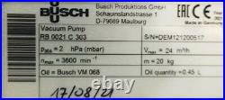 Vacuum Pump BUSCH RB0021 / # F T1B 5532