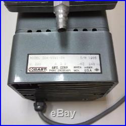 Vacuum Pump GAST model DOA-V161-BN Oilless Diaphram not KNF Buchi Vacuubrand