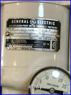 Vacuum Pump Made by General Electric 5KH25MG100CX 1/20 HP