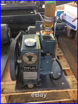 Vacuum Pump, Welch Duo-Seal Model No. 1400