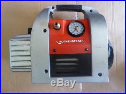 Vacuum Pump for Purification Rothenberger 6 CFM 170L/Min Roairvac 6.0 115v-230v