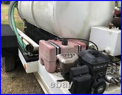 Vacuum Trailer Hydraulic Dump Sewer Septic Oil Pit Masport Pump 1000 Gallon