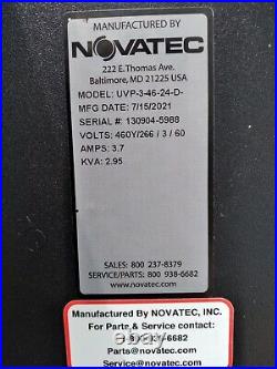Vacuum pump Novatec UVP-3-46-24-D transfer for plastic seed or other
