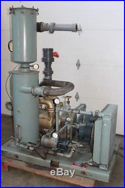Vacuum pump package, Liquid ring, SHR1400-05 Stokes, Tested