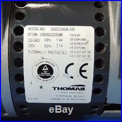 Vakuumpumpe / Kompressor Thomas Pumpe 26600CGHI34-406 Inkl. Rechnung