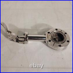 Varian 2.75 DN35CF Conflat Flange Manual Window Actuator Valve Component