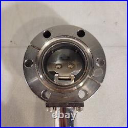 Varian 2.75 DN35CF Conflat Flange Manual Window Actuator Valve Component