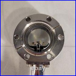 Varian 2.75 DN35CF Conflat Flange Manual Window Actuator Valve Component