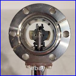 Varian 2.75 DN35CF Conflat Flange Manual Window Actuator Valve Component