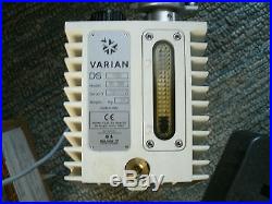 Varian DS-102 Dual Stage Rotary Vane Vacuum Pump DS102 WORKING